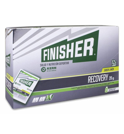 FINISHER RECOVERY POLVO 12 SOBRES 28 G SABOR LIMON