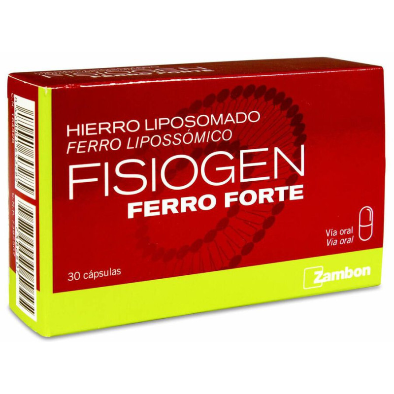 FISIOGEN FERRO FORTE 30 CAPSULAS
