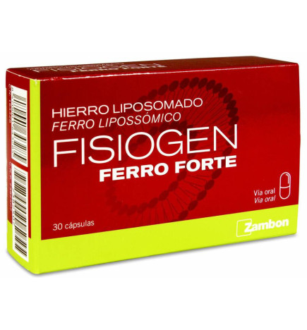 FISIOGEN FERRO FORTE 30 CAPSULAS