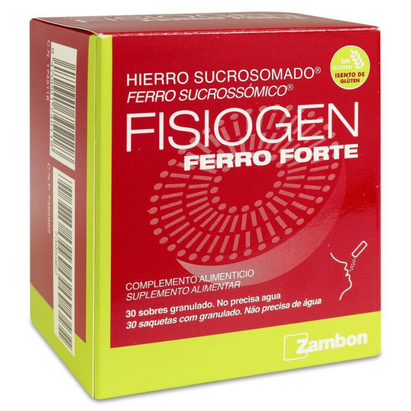 FISIOGEN FERRO FORTE 30 SOBRES