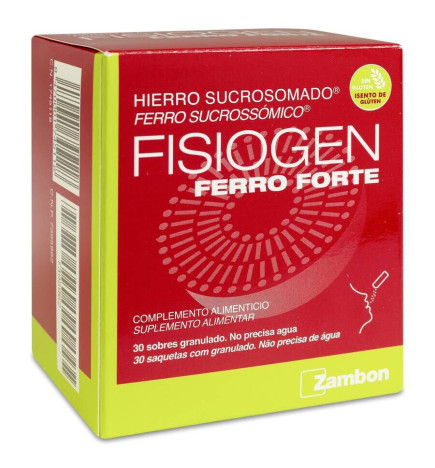 FISIOGEN FERRO FORTE 30 SOBRES