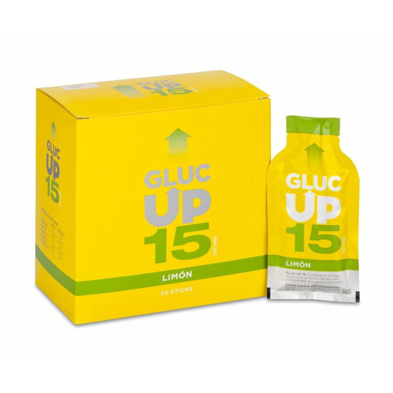GLUC UP 15 10 STICKS 30 ML SABOR LIMON