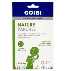 GOIBI PARCHES DE CITRONELA 24 PARCHES