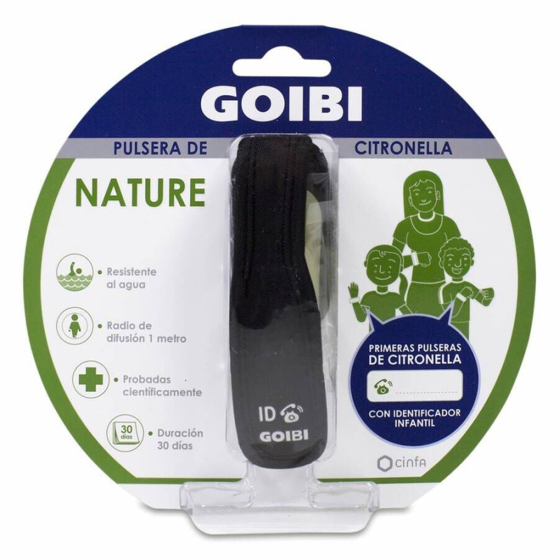 GOIBI PULSERA DE CITRONELLA NATURE 3 PULSERAS SUMMER
