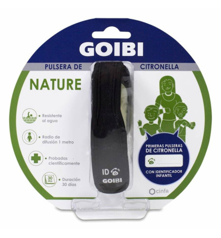GOIBI PULSERA DE CITRONELLA NATURE 3 PULSERAS SUMMER