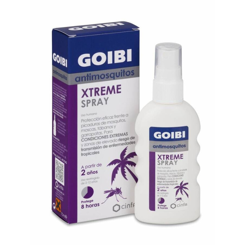 GOIBI XTREME FORTE REPELENTE DE INSECTOS 1 SPRAY 200 ML