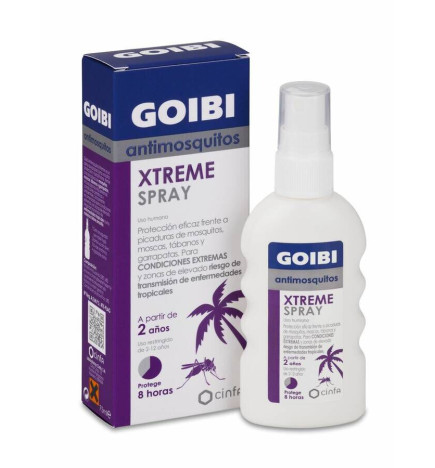 GOIBI XTREME FORTE REPELENTE DE INSECTOS 1 SPRAY 75 ML